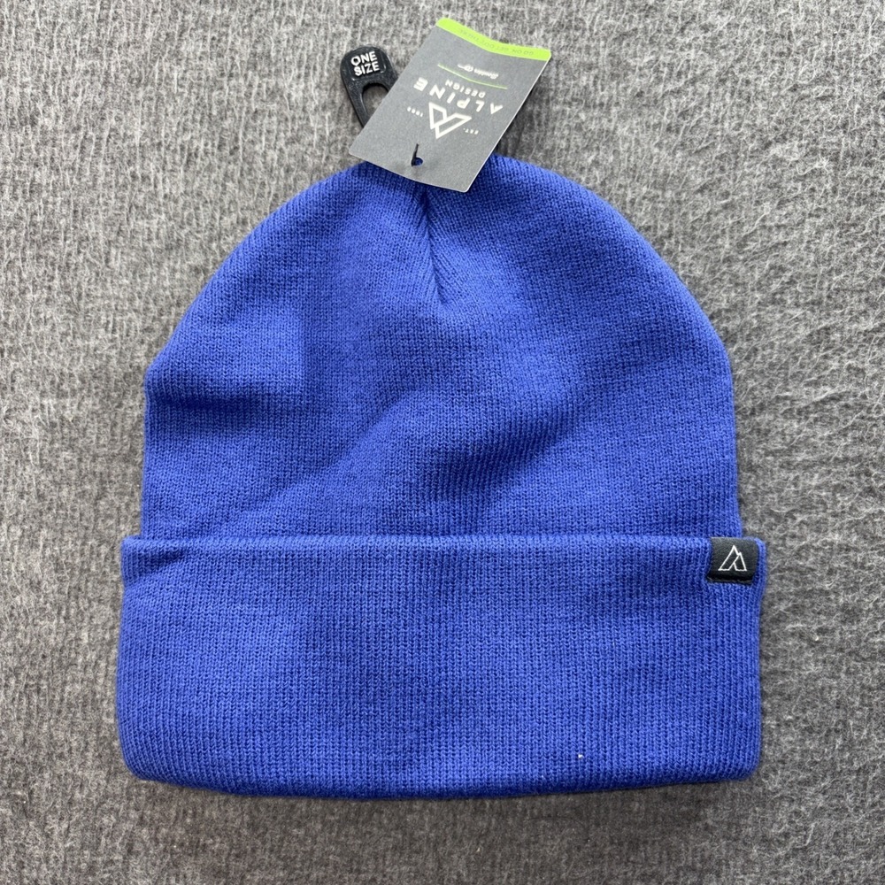 Alpine Design Men's Core Beanie, Bright Blue One Size Adult 16818